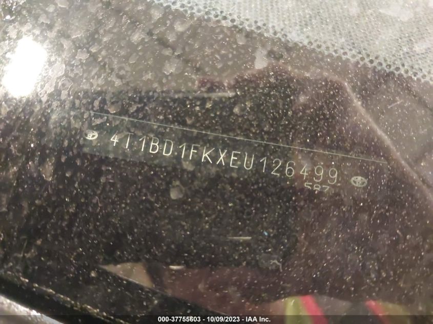 2014 TOYOTA CAMRY HYBRID LE/XLE/SE LIMITED EDITION - 4T1BD1FKXEU126499