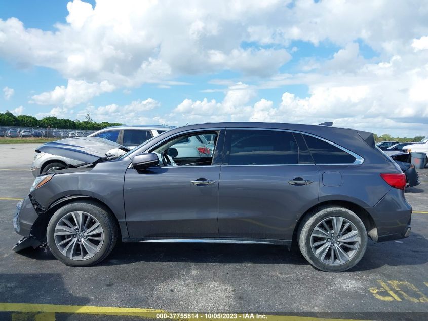 2017 ACURA MDX W/TECHNOLOGY PKG - 5FRYD3H51HB011237