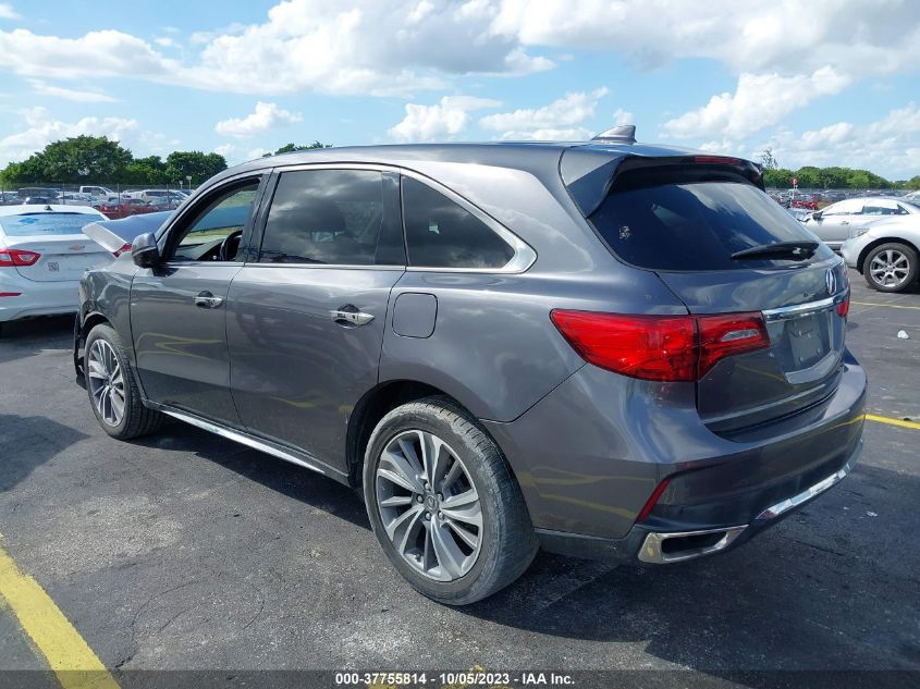 2017 ACURA MDX W/TECHNOLOGY PKG - 5FRYD3H51HB011237