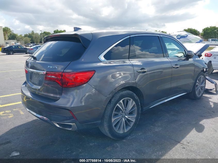 2017 ACURA MDX W/TECHNOLOGY PKG - 5FRYD3H51HB011237