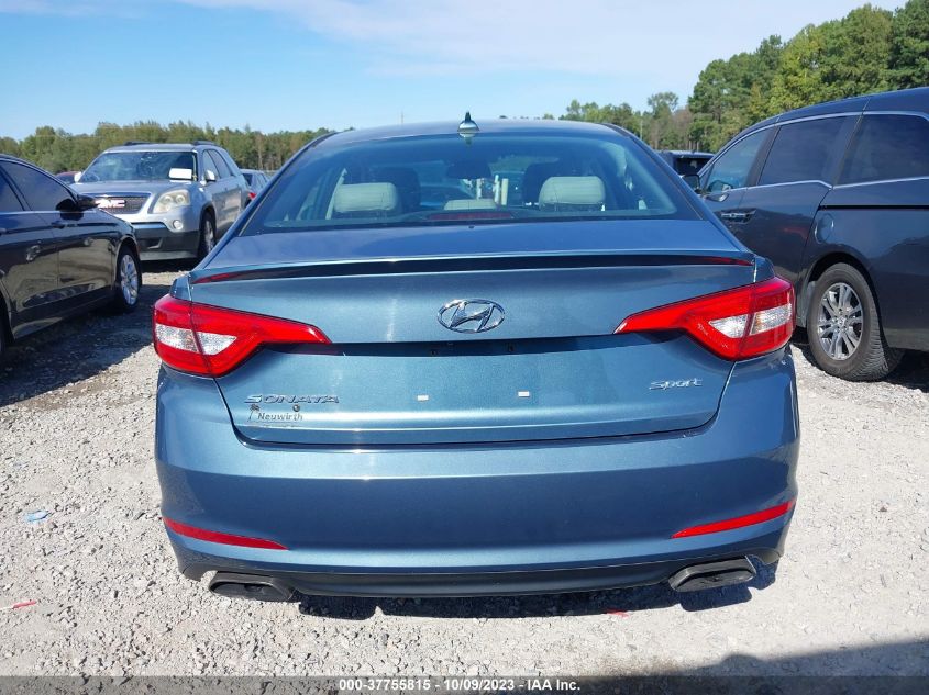 2015 HYUNDAI SONATA 2.4L SPORT - 5NPE34AF4FH041427