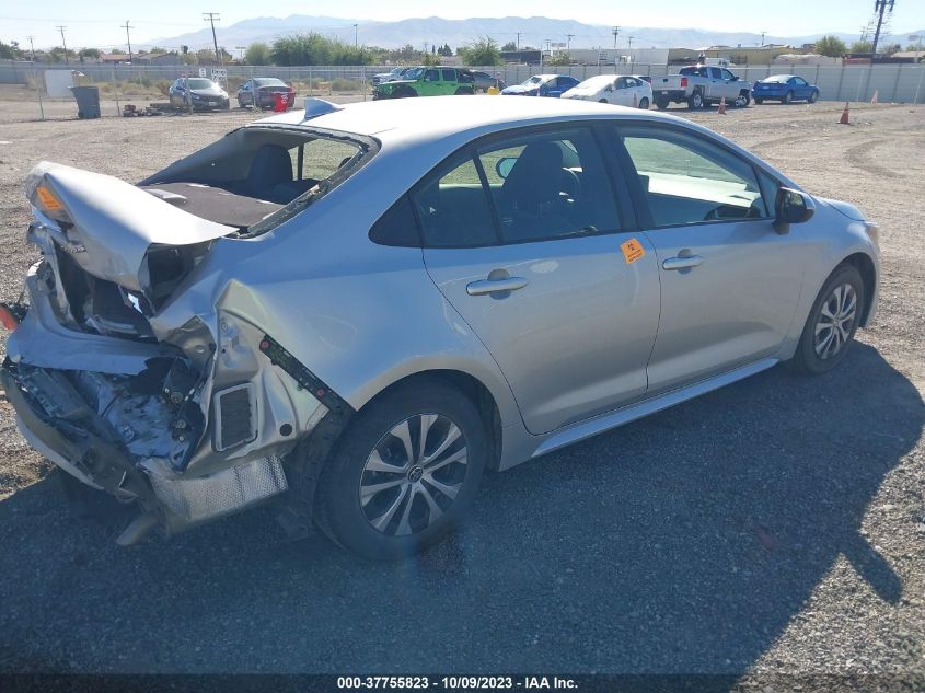 2022 TOYOTA COROLLA HYBRID LE - JTDEAMDE6NJ046921