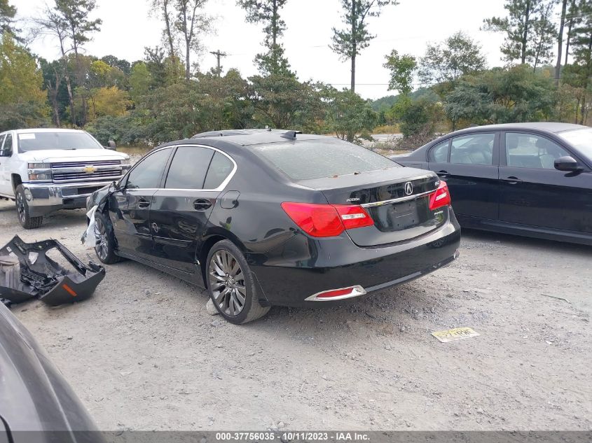 2017 ACURA RLX W/TECHNOLOGY PKG - JH4KC1F59HC000371