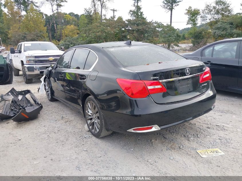 2017 ACURA RLX W/TECHNOLOGY PKG - JH4KC1F59HC000371