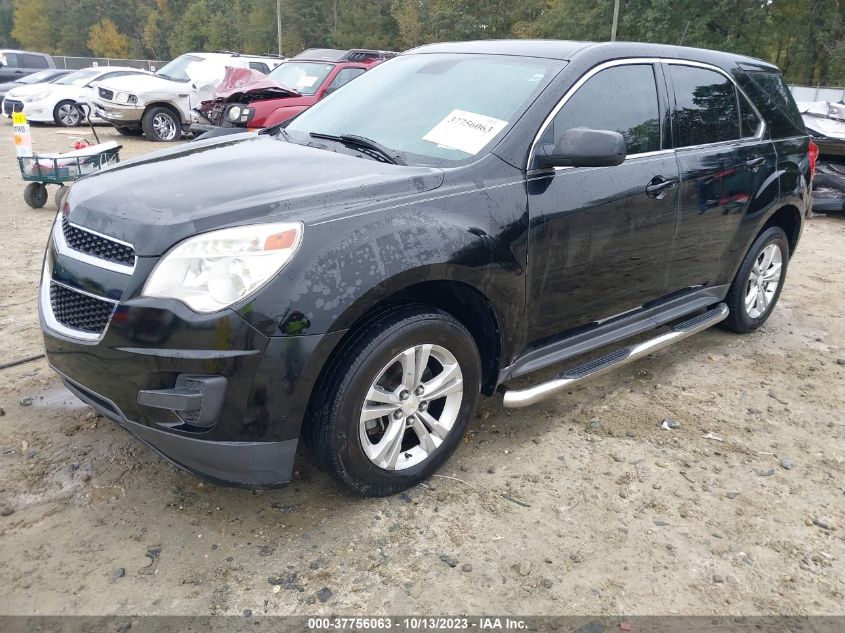 2013 CHEVROLET EQUINOX LS - 2GNALBEK3D6334402