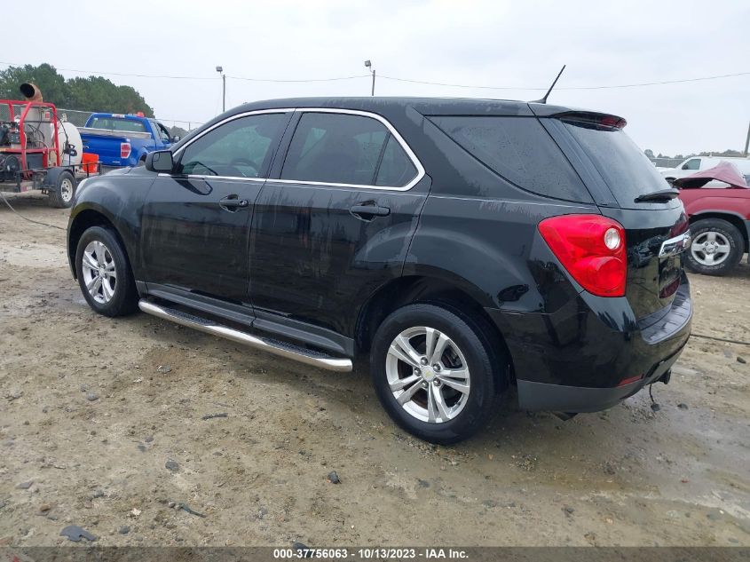2013 CHEVROLET EQUINOX LS - 2GNALBEK3D6334402