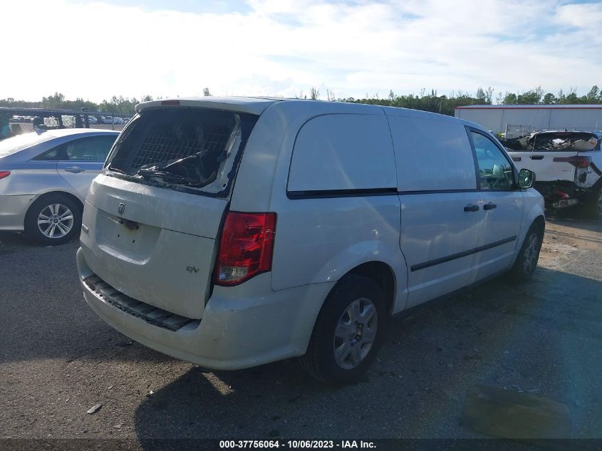 2014 RAM CARGO VAN TRADESMAN 2C4JRGAG7ER173705
