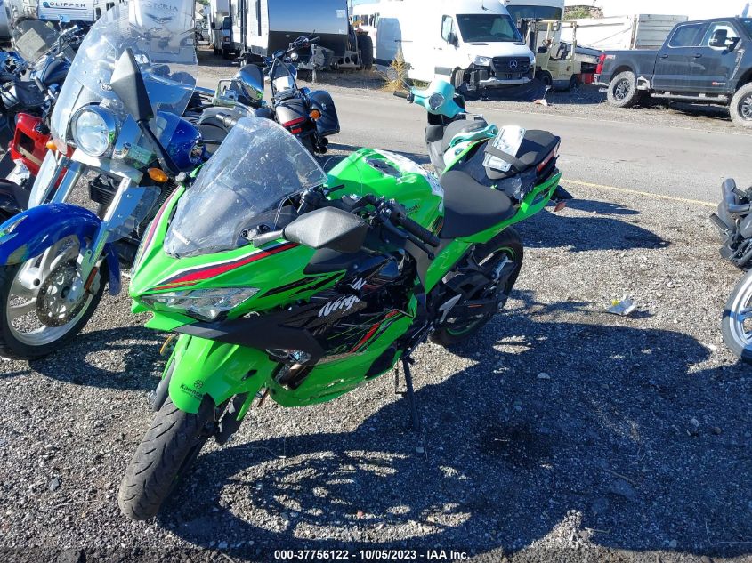 VIN JKAEXKH14PDAP1373 2023 KAWASAKI EX400
