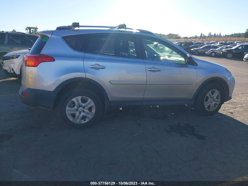 2014 TOYOTA RAV4 LE - 2T3BFREV3EW222602