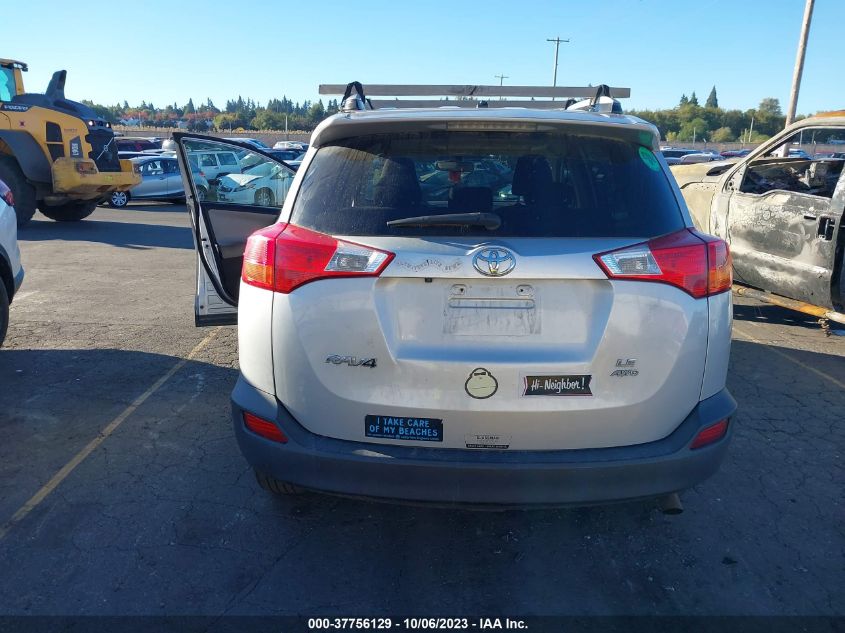 2014 TOYOTA RAV4 LE - 2T3BFREV3EW222602