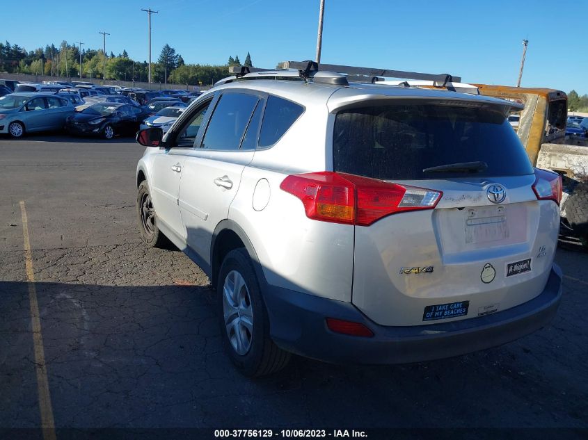 2014 TOYOTA RAV4 LE - 2T3BFREV3EW222602