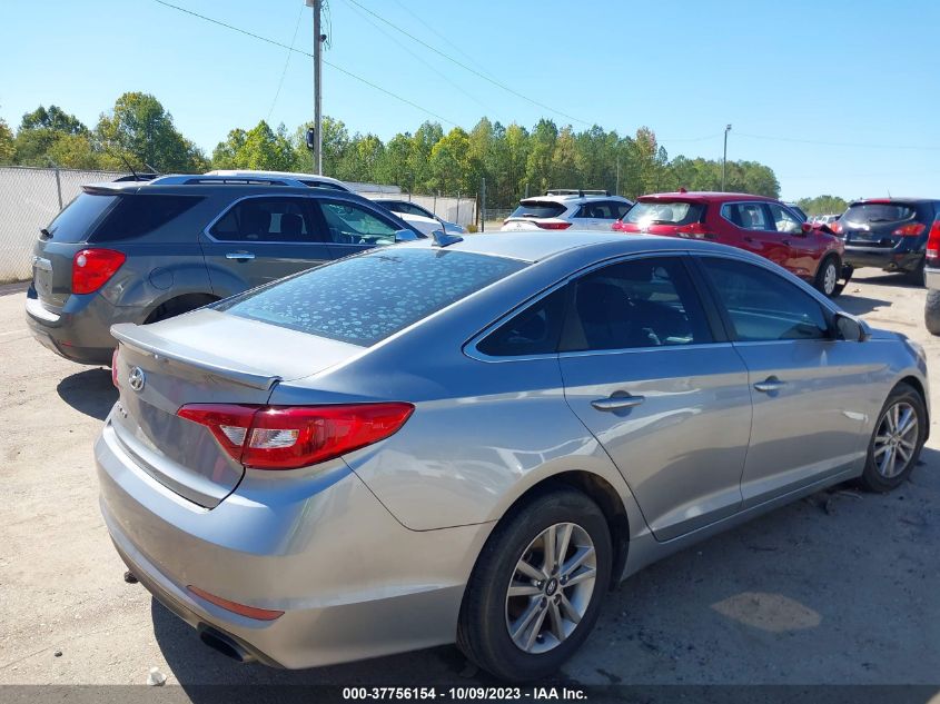 2016 HYUNDAI SONATA 2.4L SE - 5NPE24AF2GH370096