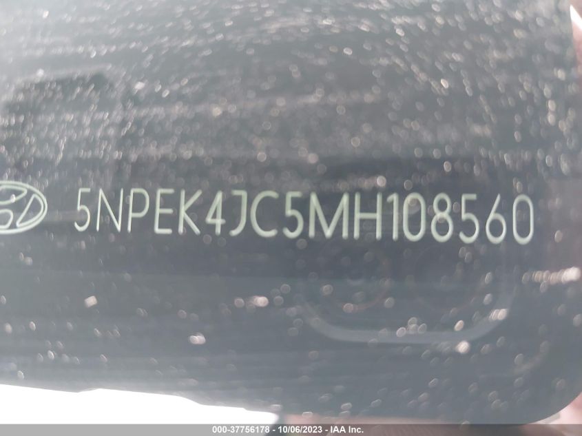 2021 HYUNDAI SONATA N LINE - 5NPEK4JC5MH108560