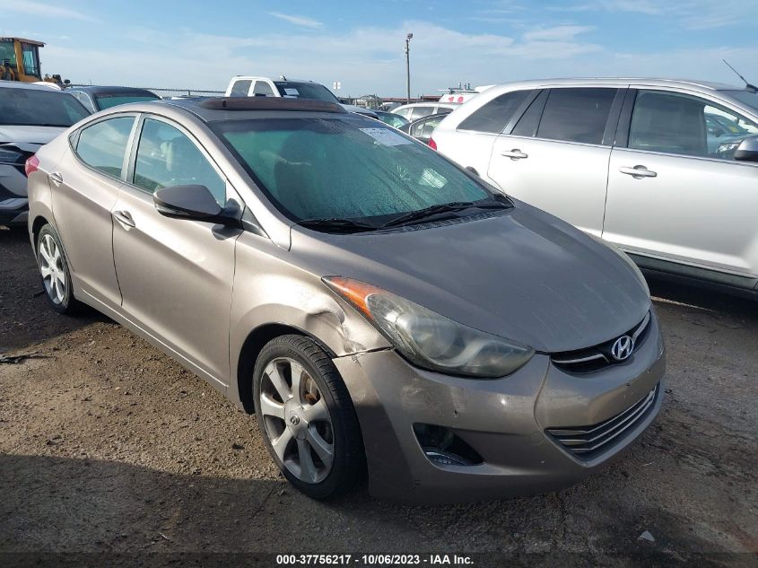 2013 HYUNDAI ELANTRA LIMITED - 5NPDH4AE3DH185116