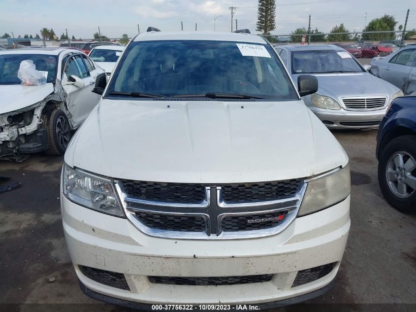 2016 DODGE JOURNEY SE - 3C4PDCAB8GT249762