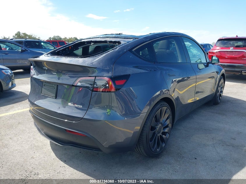 VIN 7SAYGDEF8PF812275 2023 TESLA MODEL Y PERFORMANCE