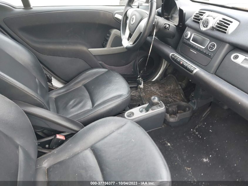 2013 SMART FORTWO PURE/PASSION WMEEJ3BA6DK626657