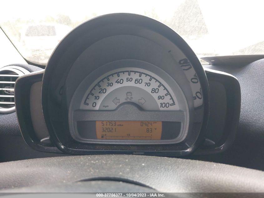 2013 SMART FORTWO PURE/PASSION WMEEJ3BA6DK626657