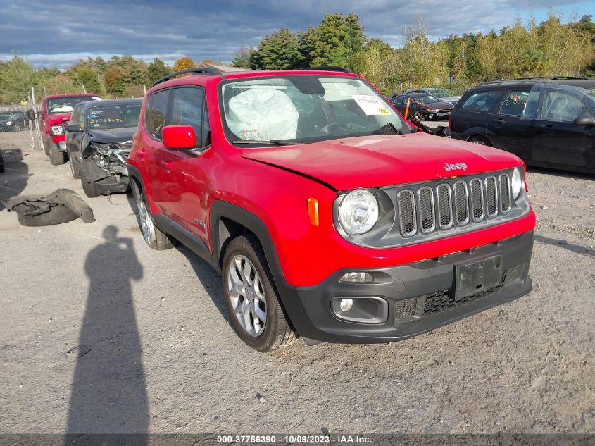 2016 JEEP RENEGADE LATITUDE - ZACCJBBT1GPC75541