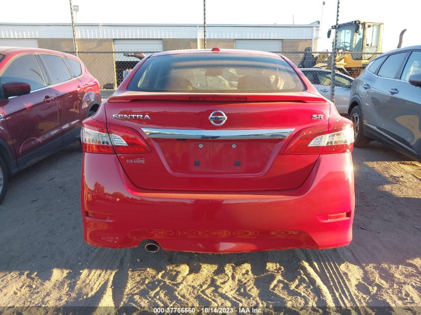 2015 NISSAN SENTRA SR - 3N1AB7AP9FY233508