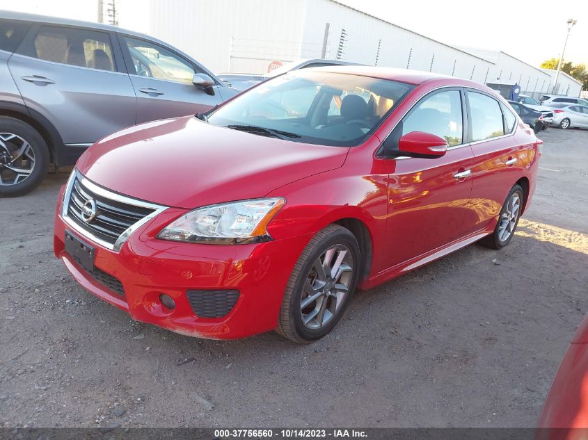 2015 NISSAN SENTRA SR - 3N1AB7AP9FY233508
