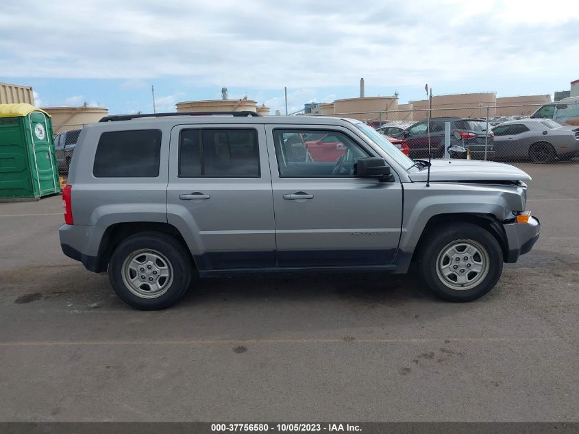 2016 JEEP PATRIOT SPORT - 1C4NJPBA5GD648647