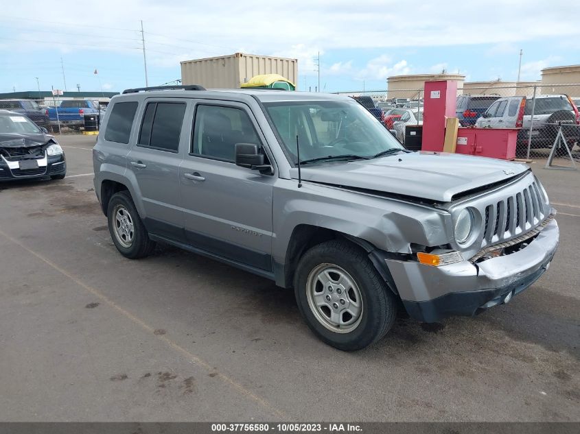 2016 JEEP PATRIOT SPORT - 1C4NJPBA5GD648647