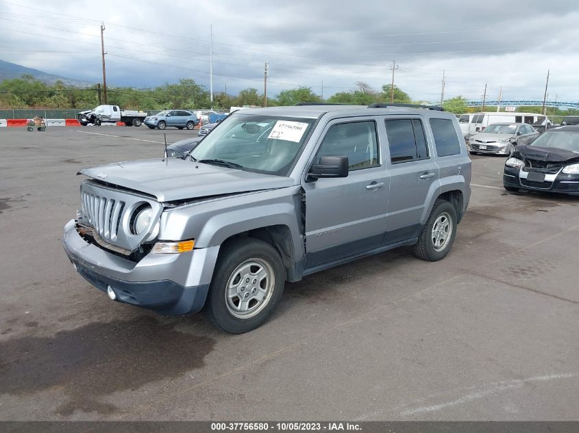 2016 JEEP PATRIOT SPORT - 1C4NJPBA5GD648647
