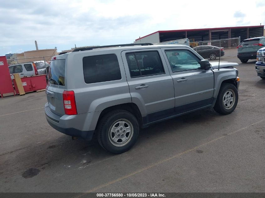 2016 JEEP PATRIOT SPORT - 1C4NJPBA5GD648647