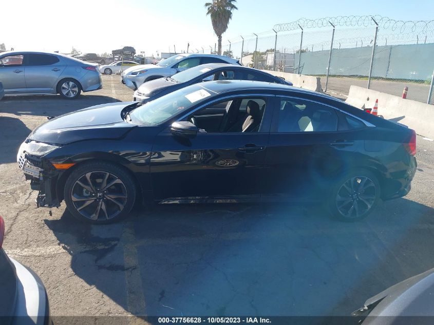 2020 HONDA CIVIC SEDAN SPORT - 2HGFC2F88LH572820