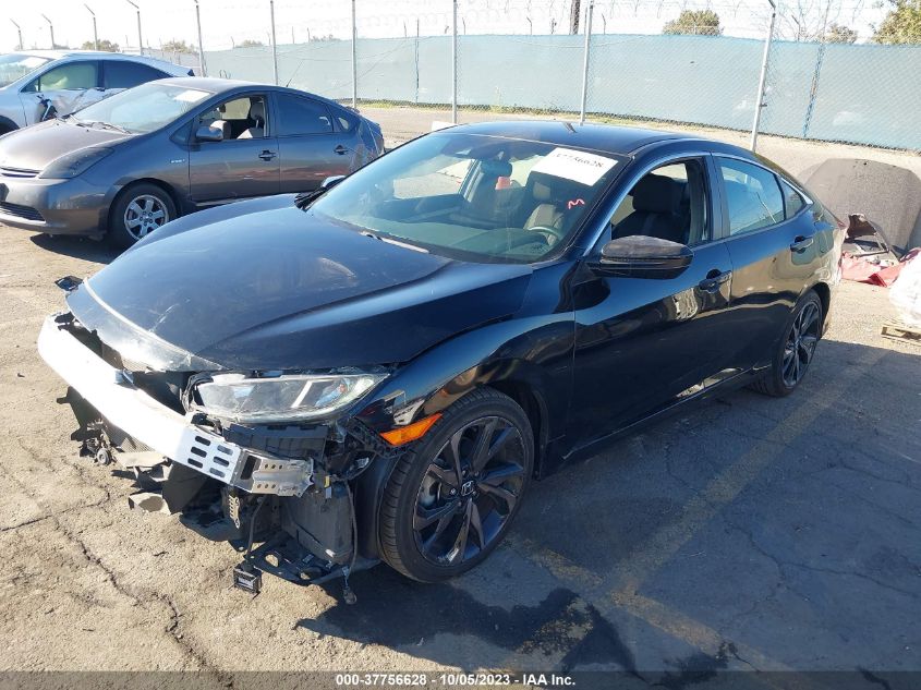 2020 HONDA CIVIC SEDAN SPORT - 2HGFC2F88LH572820