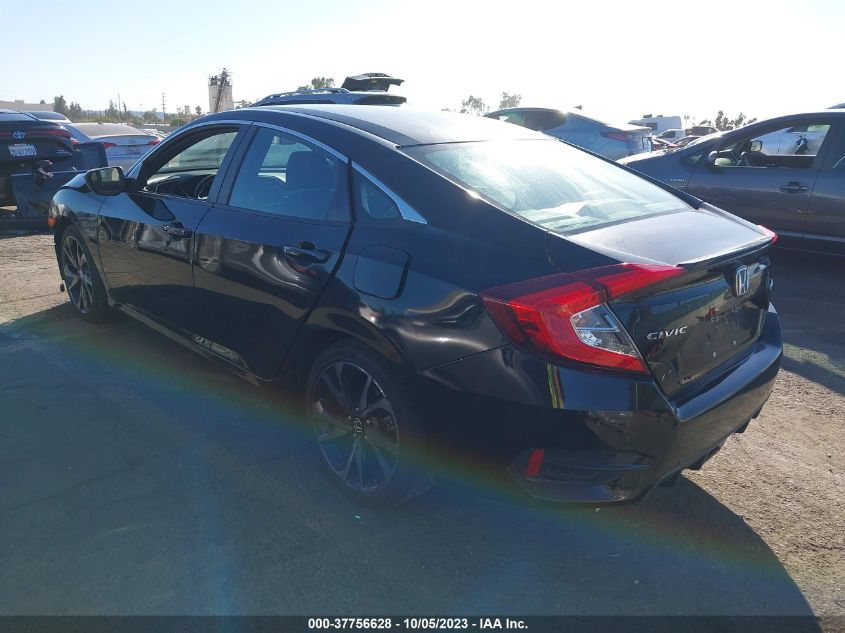 2020 HONDA CIVIC SEDAN SPORT - 2HGFC2F88LH572820