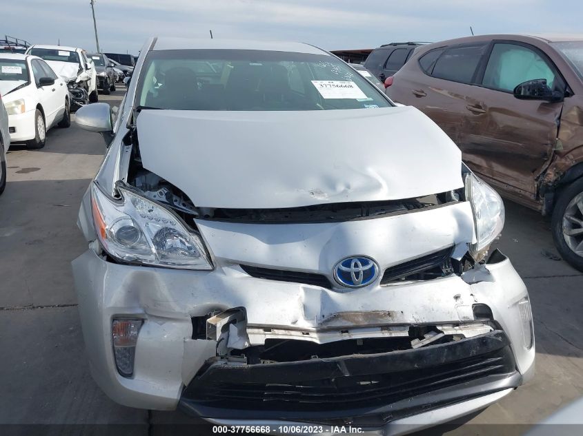 2015 TOYOTA PRIUS FOUR - JTDKN3DUXF0439949