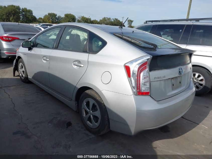 2015 TOYOTA PRIUS FOUR - JTDKN3DUXF0439949