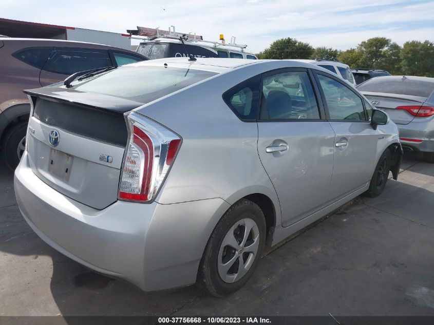 2015 TOYOTA PRIUS FOUR - JTDKN3DUXF0439949