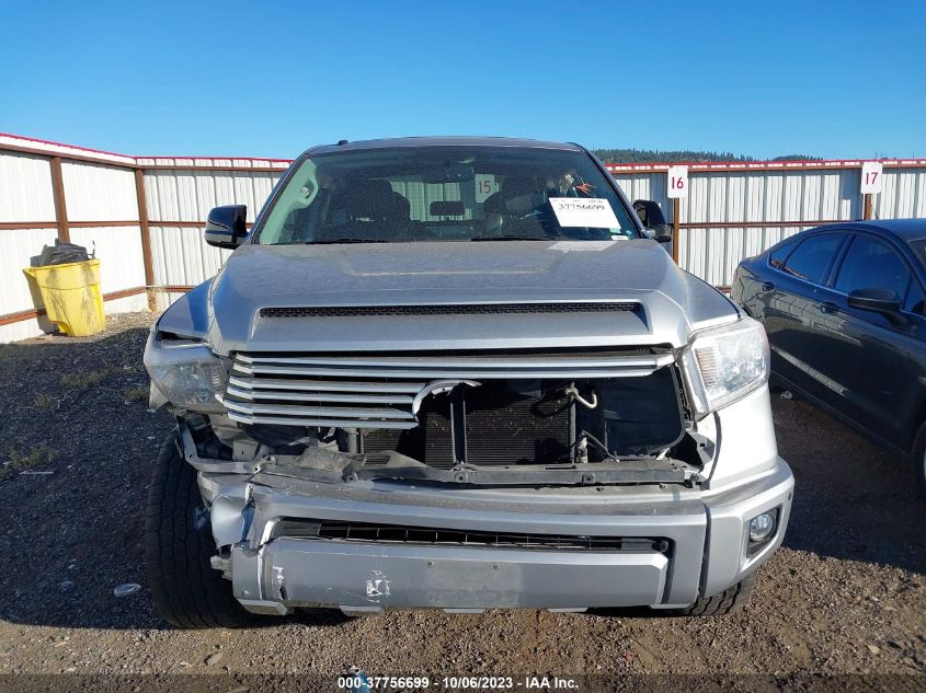 2016 TOYOTA TUNDRA 4WD TRUCK PLATINUM/1794 - 5TFAY5F12GX574367