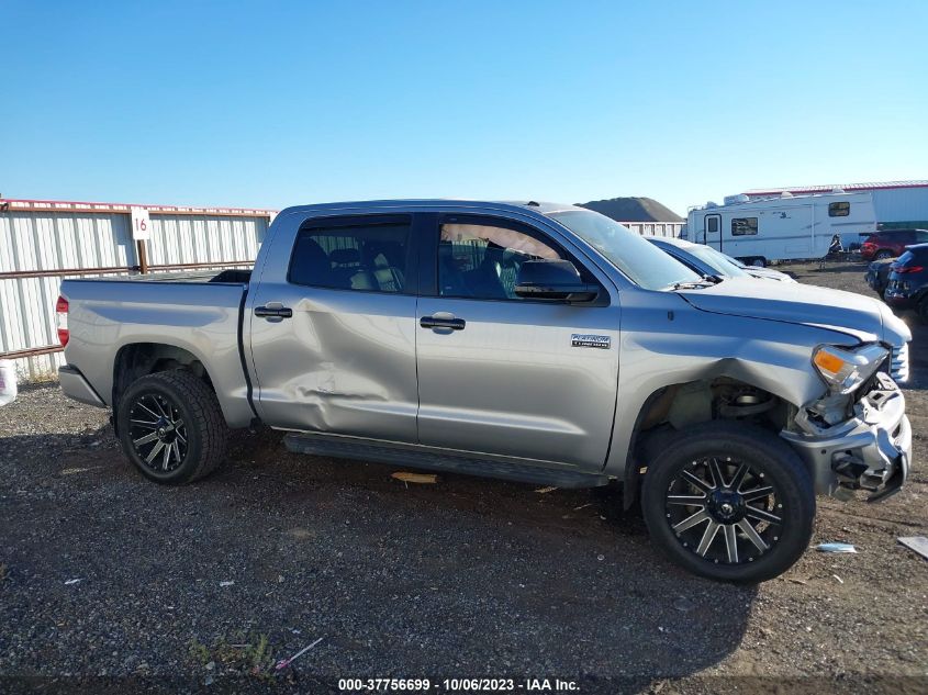 2016 TOYOTA TUNDRA 4WD TRUCK PLATINUM/1794 - 5TFAY5F12GX574367