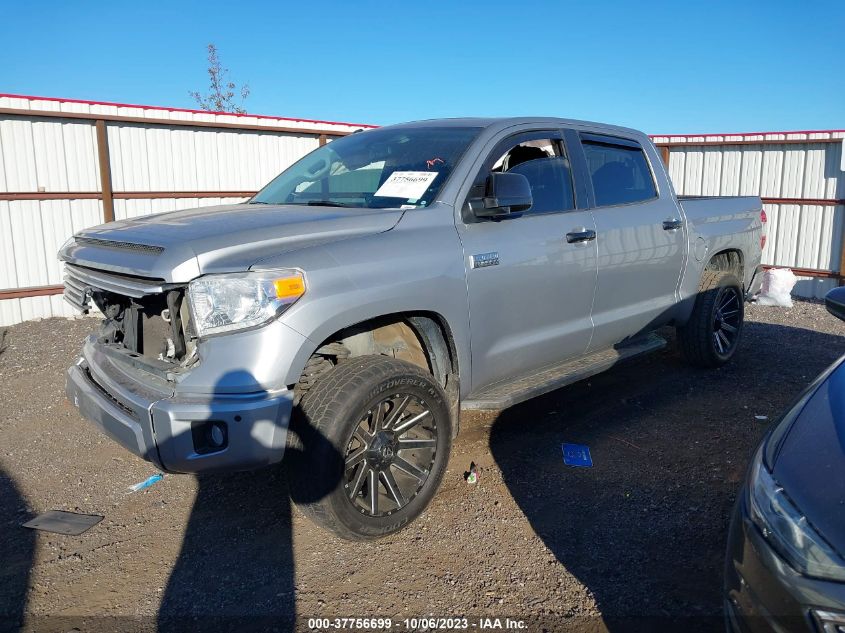 2016 TOYOTA TUNDRA 4WD TRUCK PLATINUM/1794 - 5TFAY5F12GX574367