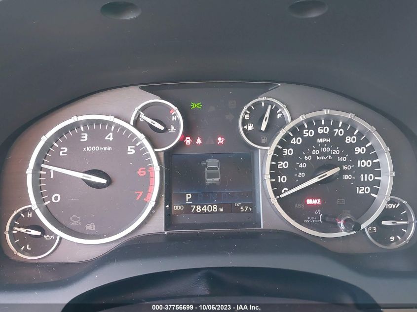 2016 TOYOTA TUNDRA 4WD TRUCK PLATINUM/1794 - 5TFAY5F12GX574367