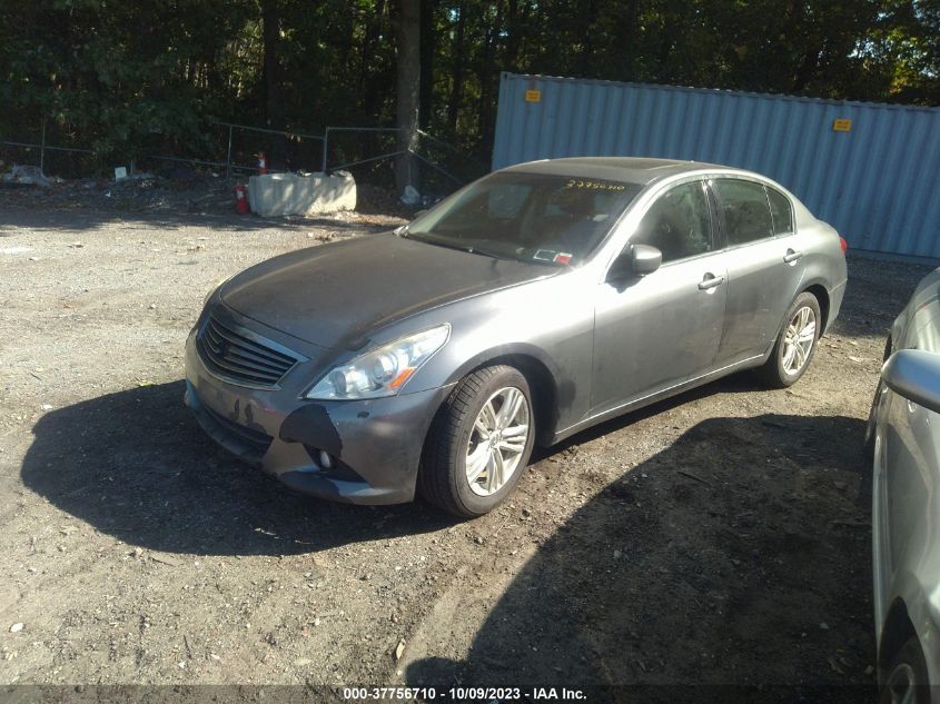 2013 INFINITI G37 SEDAN X JN1CV6AR1DM353363