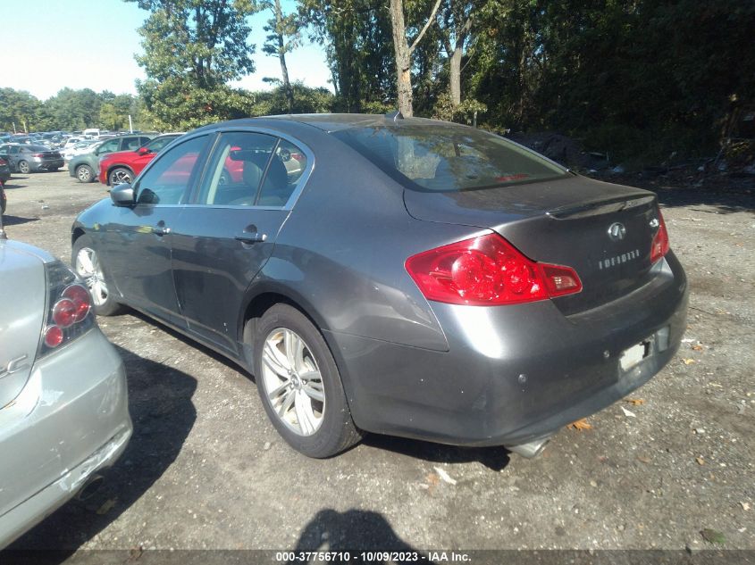 2013 INFINITI G37 SEDAN X JN1CV6AR1DM353363