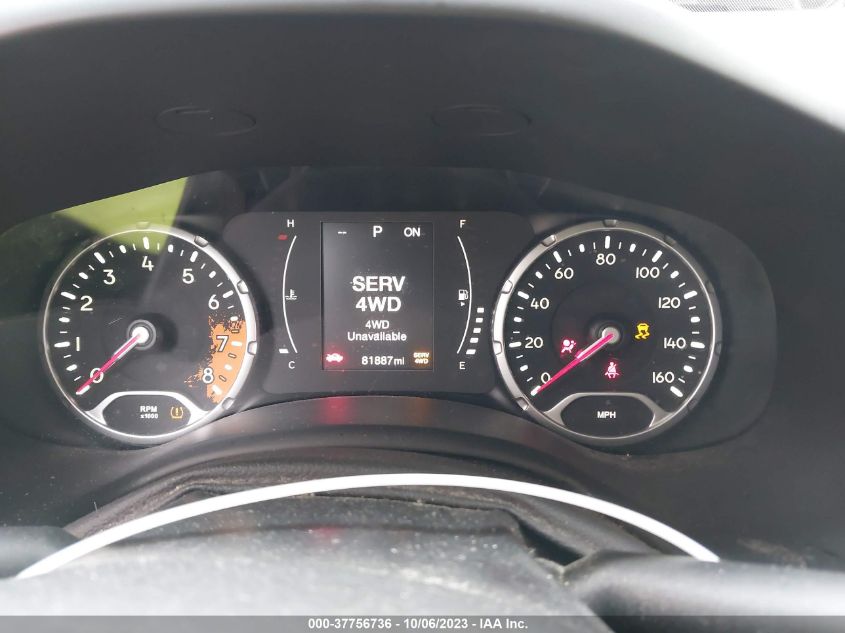 2016 JEEP RENEGADE LATITUDE - ZACCJBBTXGPD54626