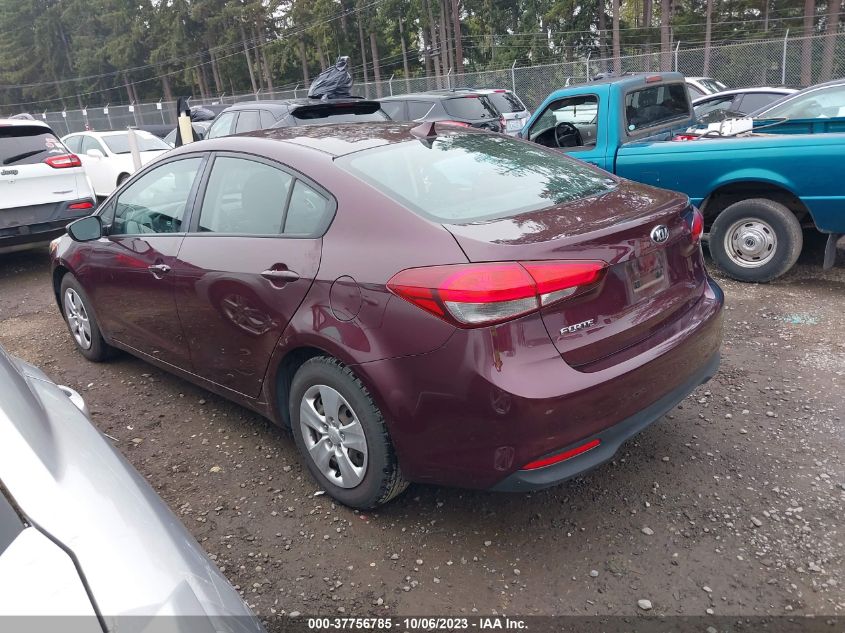 2017 KIA FORTE LX - 3KPFK4A79HE015865