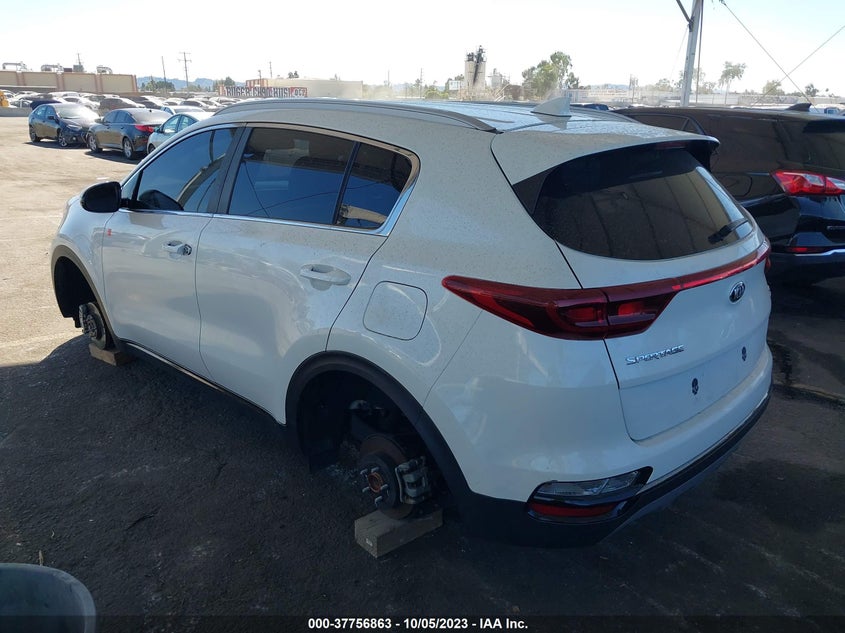 VIN KNDP63AC0L7794744 2020 KIA SPORTAGE S