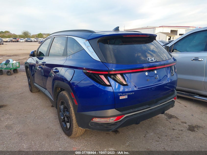 VIN 5NMJB3AE2NH012751 2022 HYUNDAI TUCSON SEL