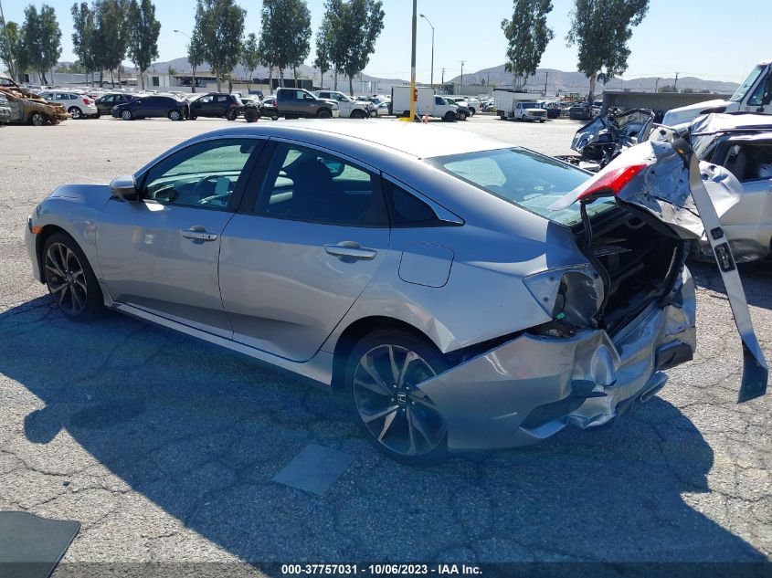 2020 HONDA CIVIC SEDAN SPORT - 2HGFC2F83LH508118