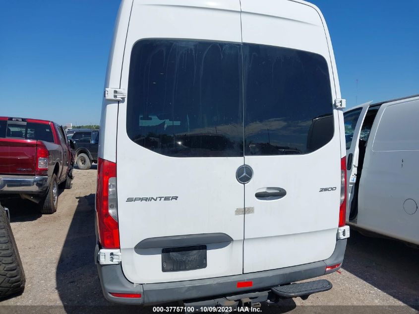 2019 MERCEDES-BENZ SPRINTER 2500 HIGH ROOF V6 WD4PF1CD0KT006258