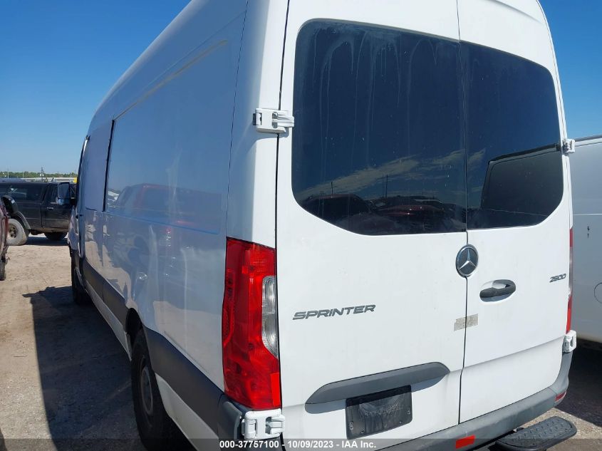 2019 MERCEDES-BENZ SPRINTER 2500 HIGH ROOF V6 WD4PF1CD0KT006258