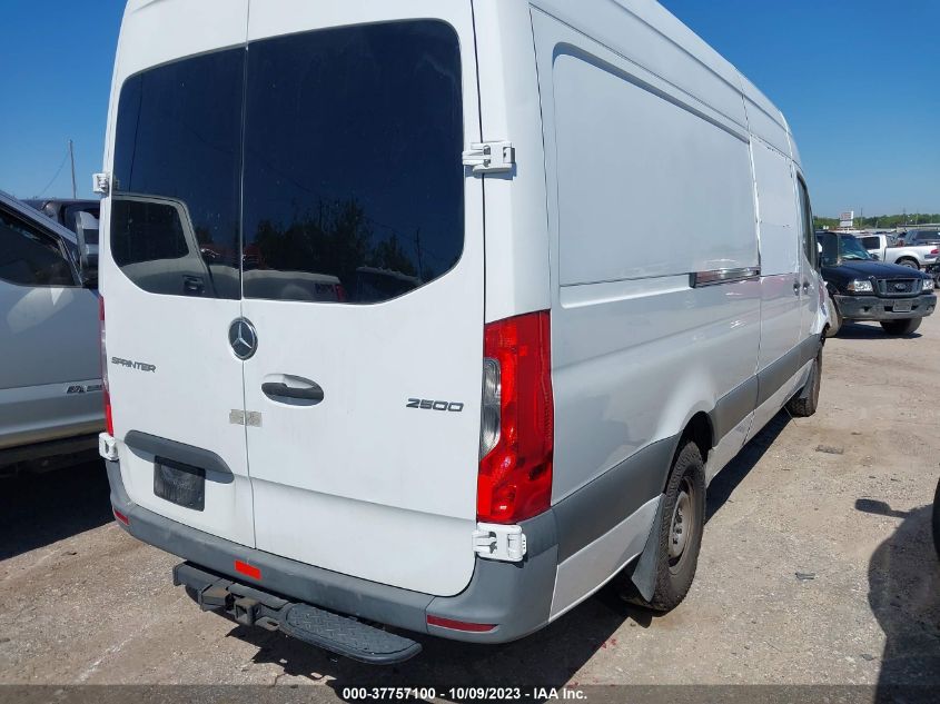 2019 MERCEDES-BENZ SPRINTER 2500 HIGH ROOF V6 WD4PF1CD0KT006258