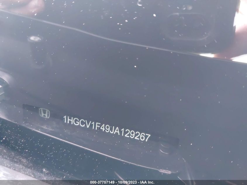 2018 HONDA ACCORD SEDAN EX 1.5T - 1HGCV1F49JA129267